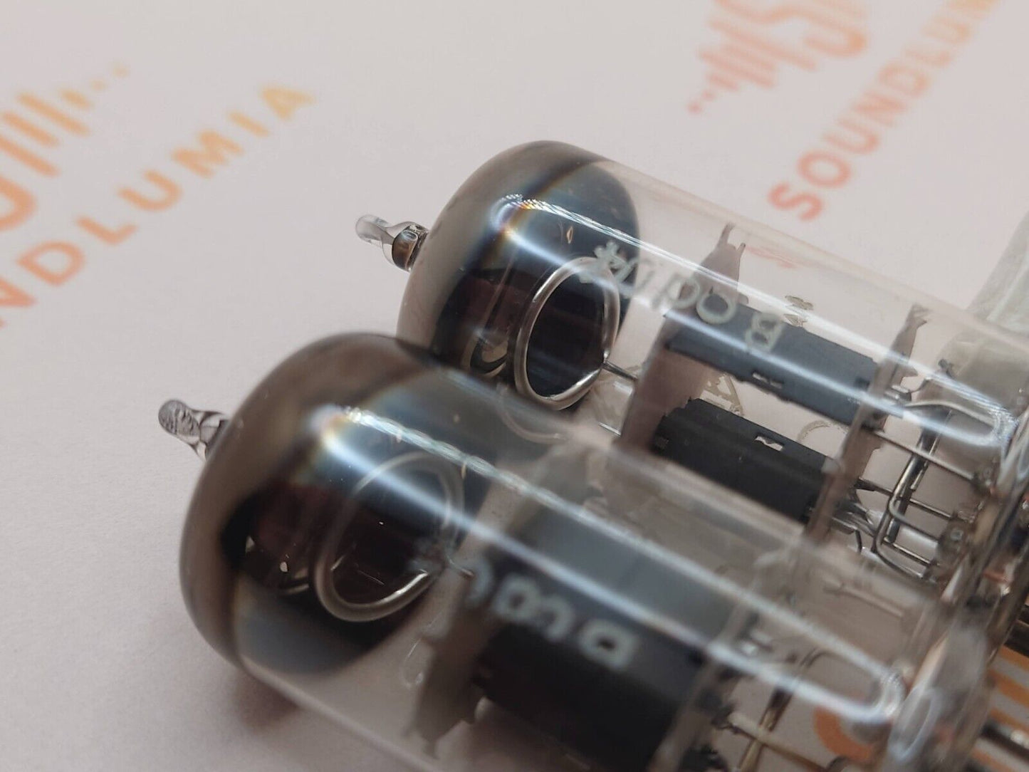 Telefunken ECC81 12AT7 ◇ Bottom - Matched Pair - Berlin '55