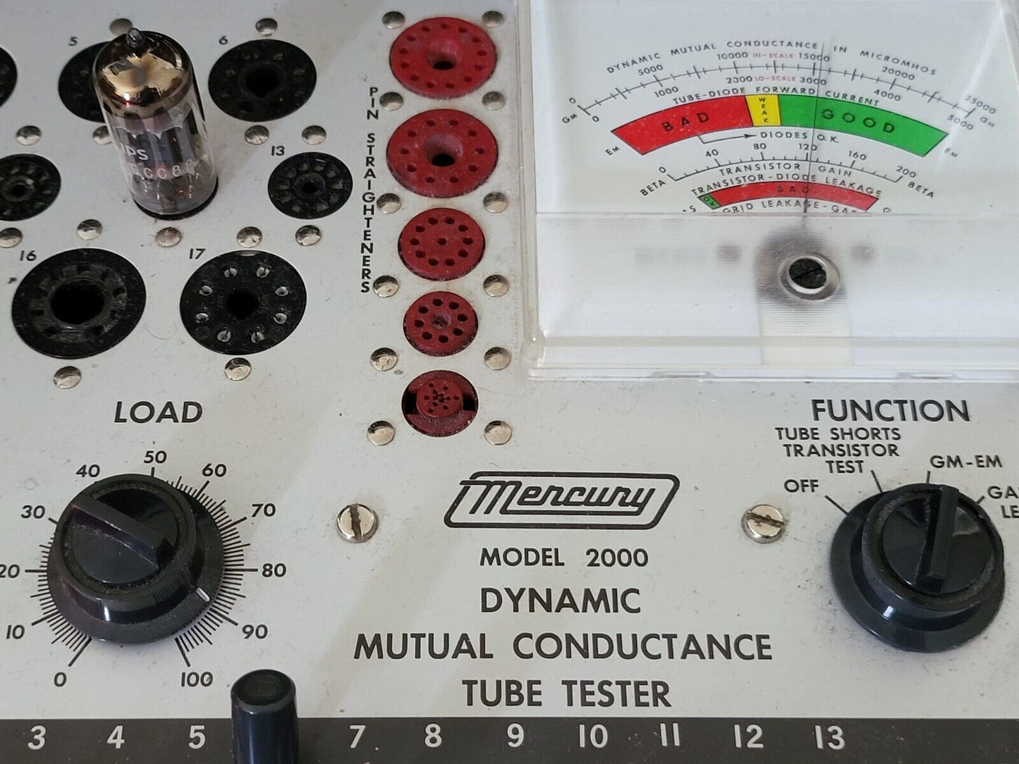 Mullard 12AU7 ECC82 passendes Paar - Philips/Adzam-Etiketten - Blackburn 1964 Gf2