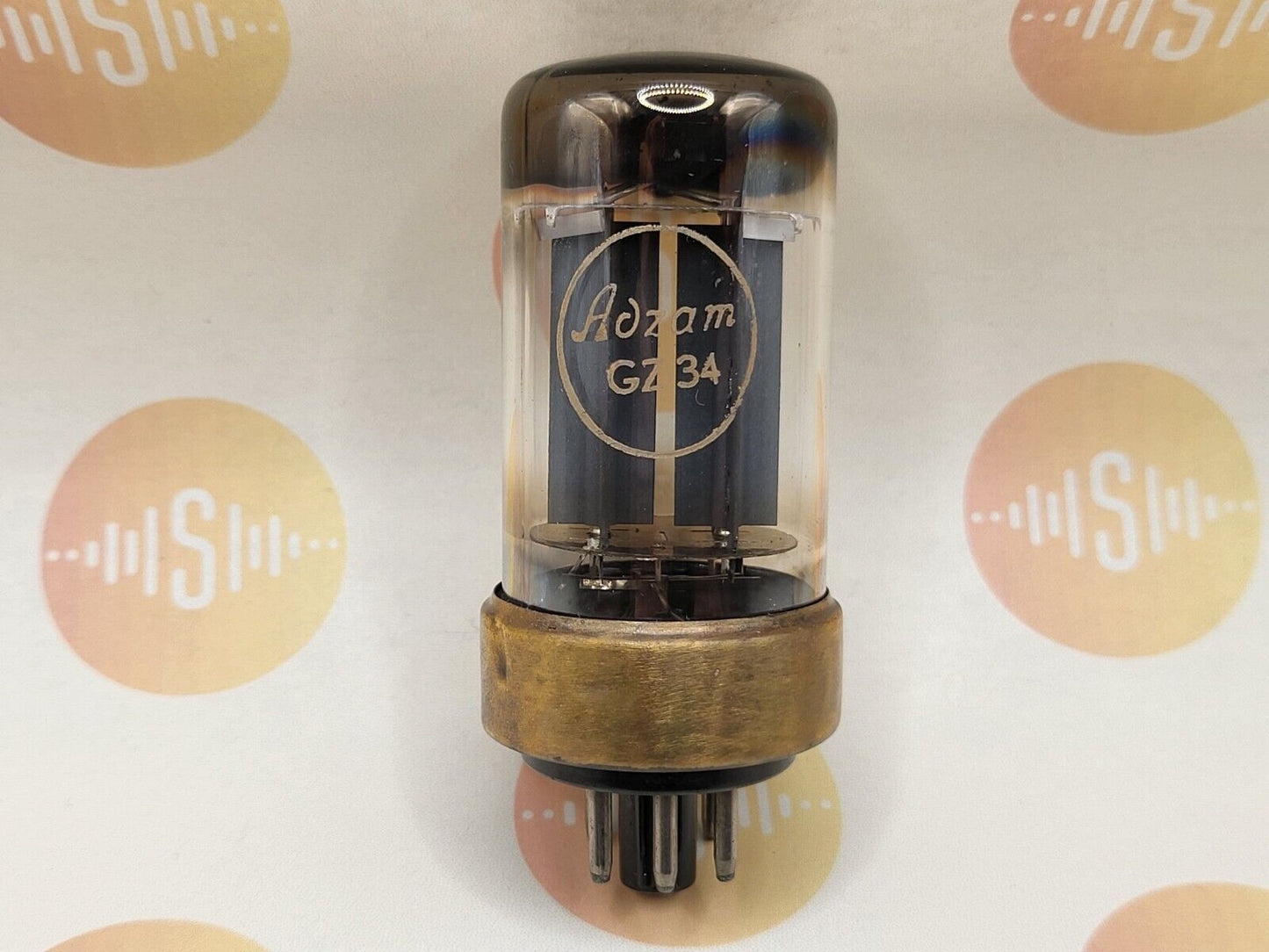 Philips GZ34 5AR4 Metal Base DD Getter - Eindhoven