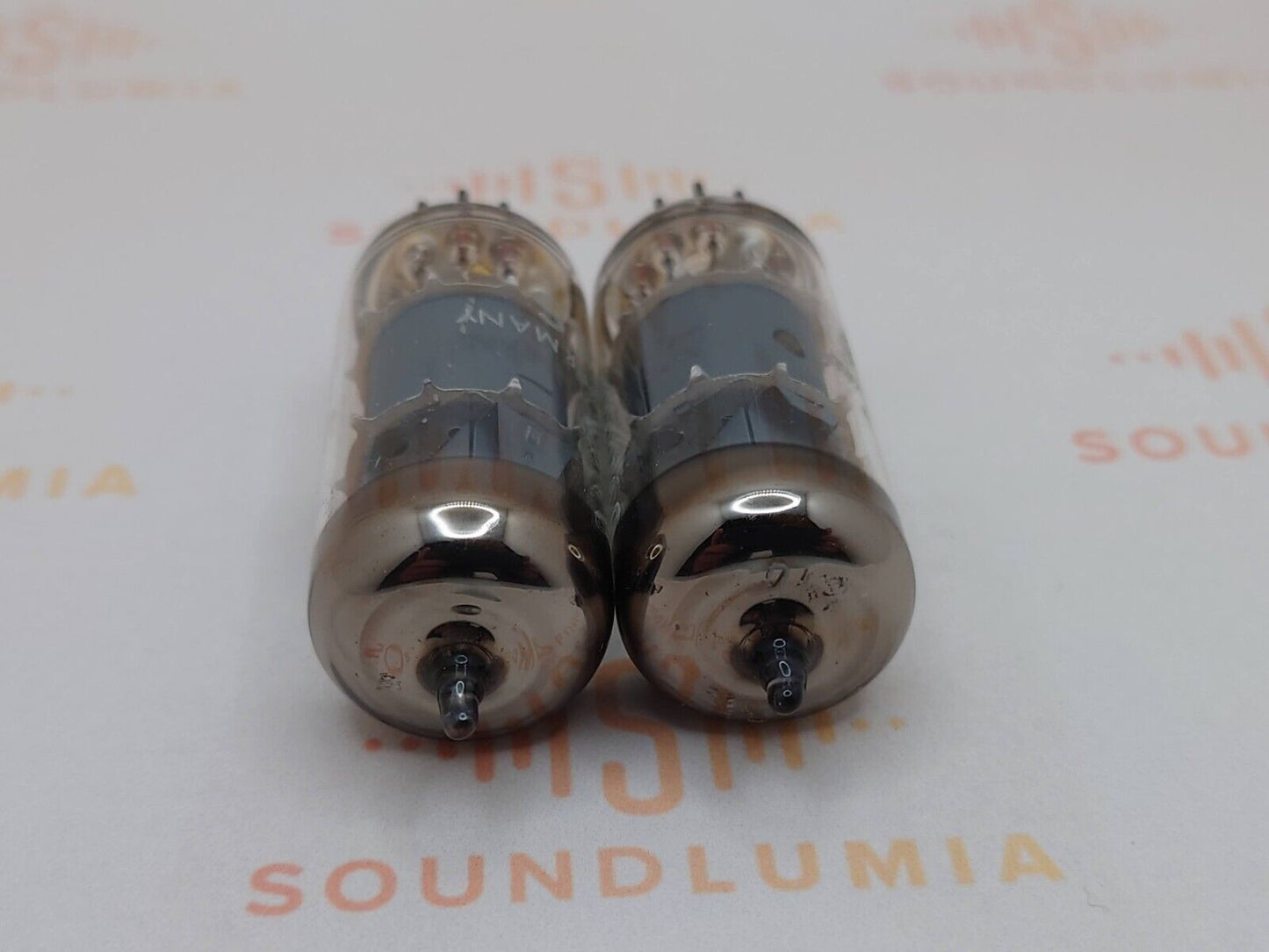 Telefunken EF804S Matched Pair ◇ Unten - Ulm 1963 - Gleicher Code