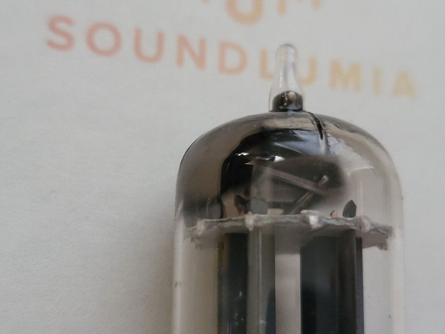 Philips 12AU7 ECC82 Lange Platten Quadrat Getter in Originalverpackung - Holland 1952 K6A