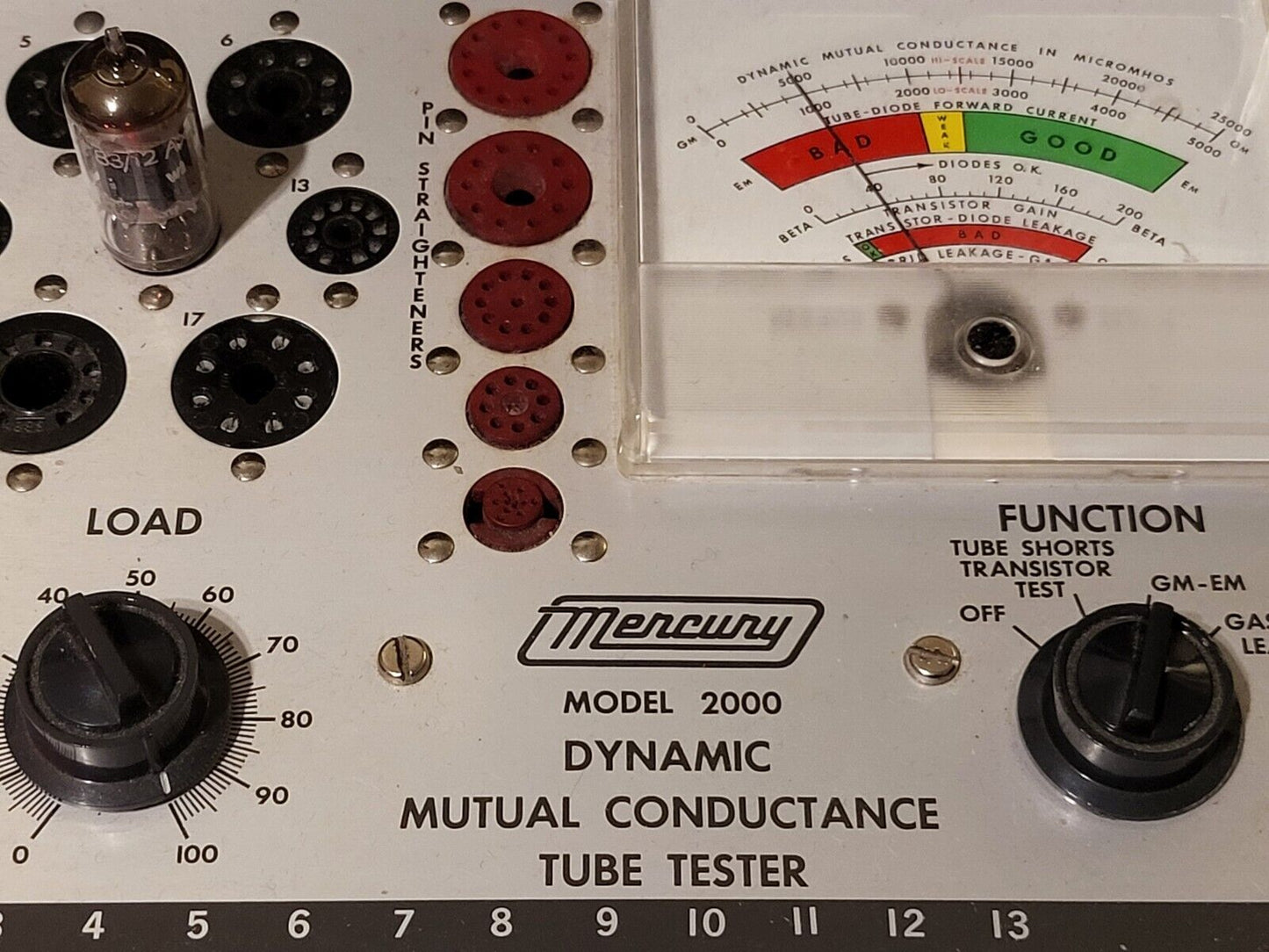 4x Telefunken ECC83 12AX7 Langgerippte Platten mit passenden Codes - Berlin 1960