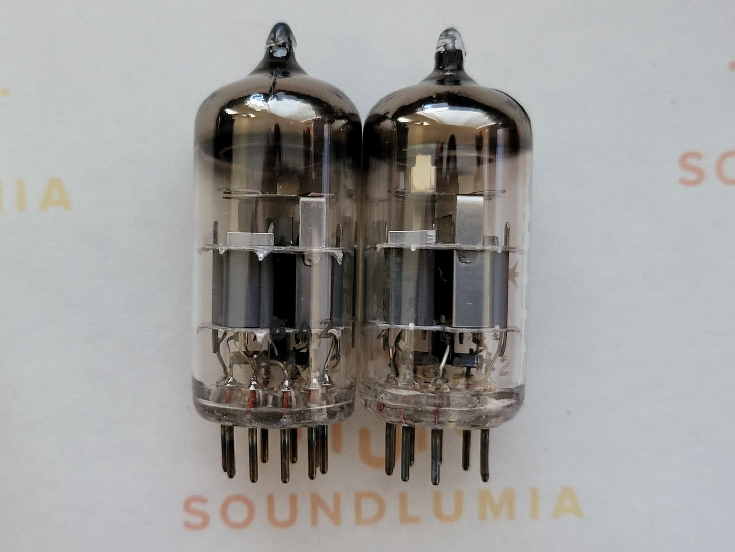 2x Mullard CV5358 Mil Spec ECC88 6DJ8 Orig. Boxen - Blackburn 1964/65 - Stark
