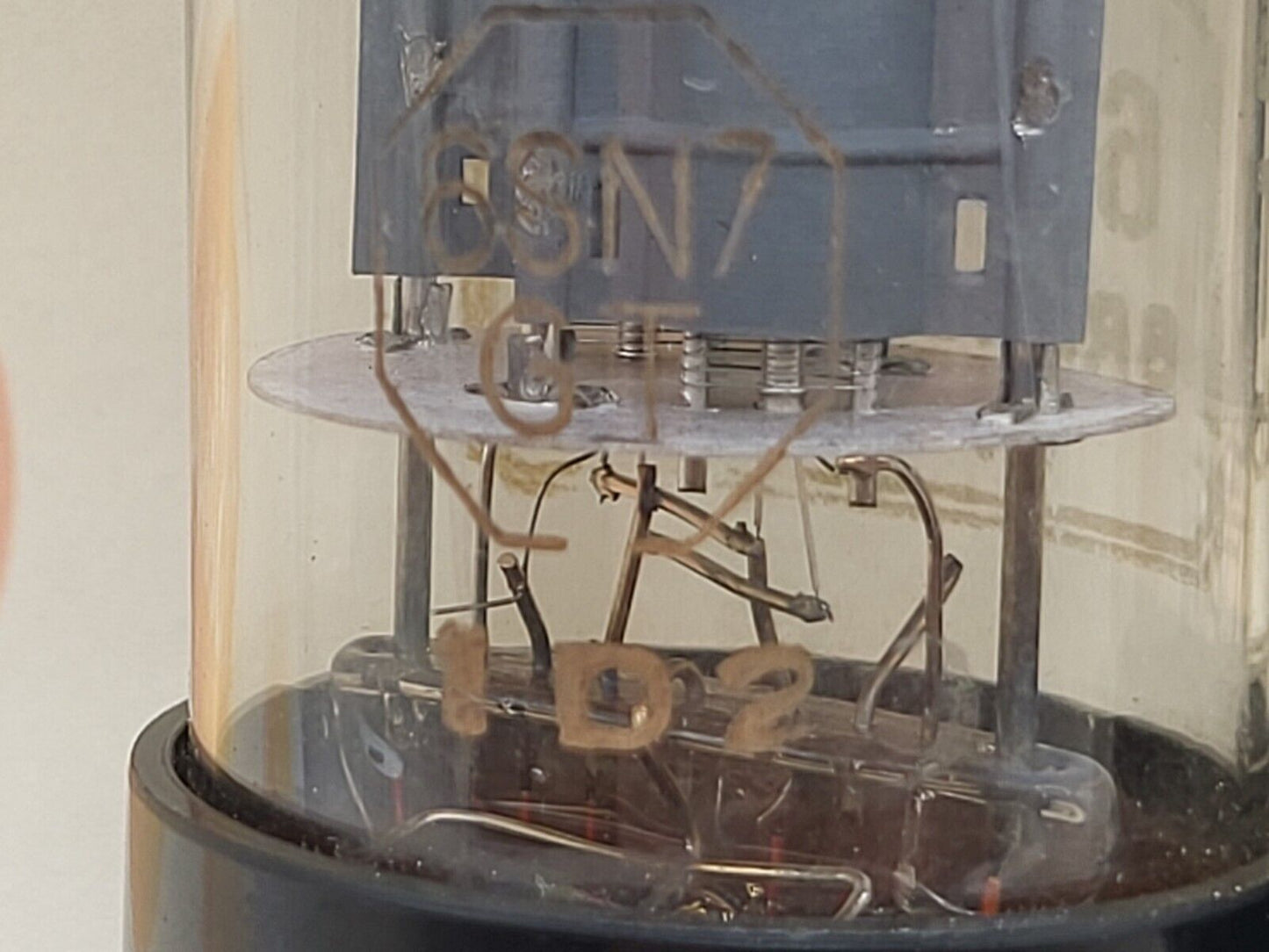 2x Brimar Cossor 6SN7GT VT-231 - Rechteckige Untergetter - Britisch hergestellt BVA '62