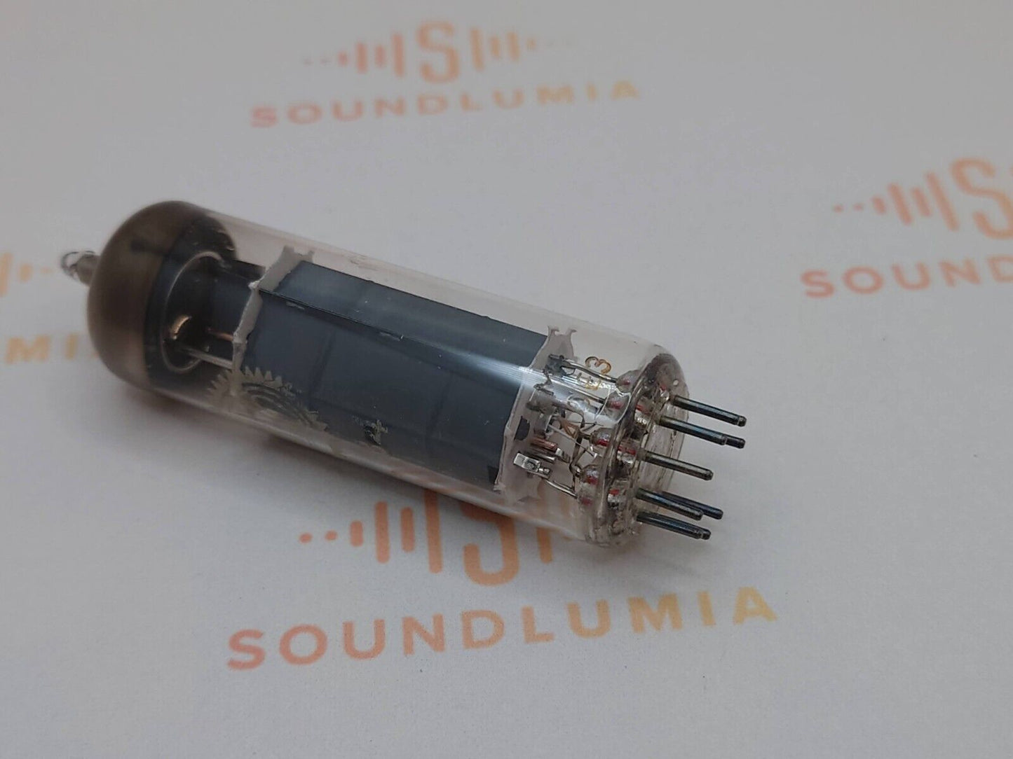 2x Philips EL84 6BQ5 - Valvo Label - Heerlen, NL '70 KM4 - Nahezu NOS