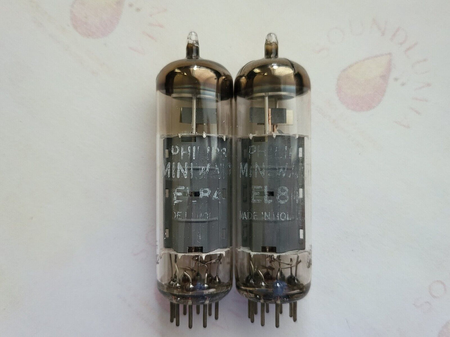 Philips Miniwatt EL84 6BQ5 passendes Paar - Holland 1964 - NOS