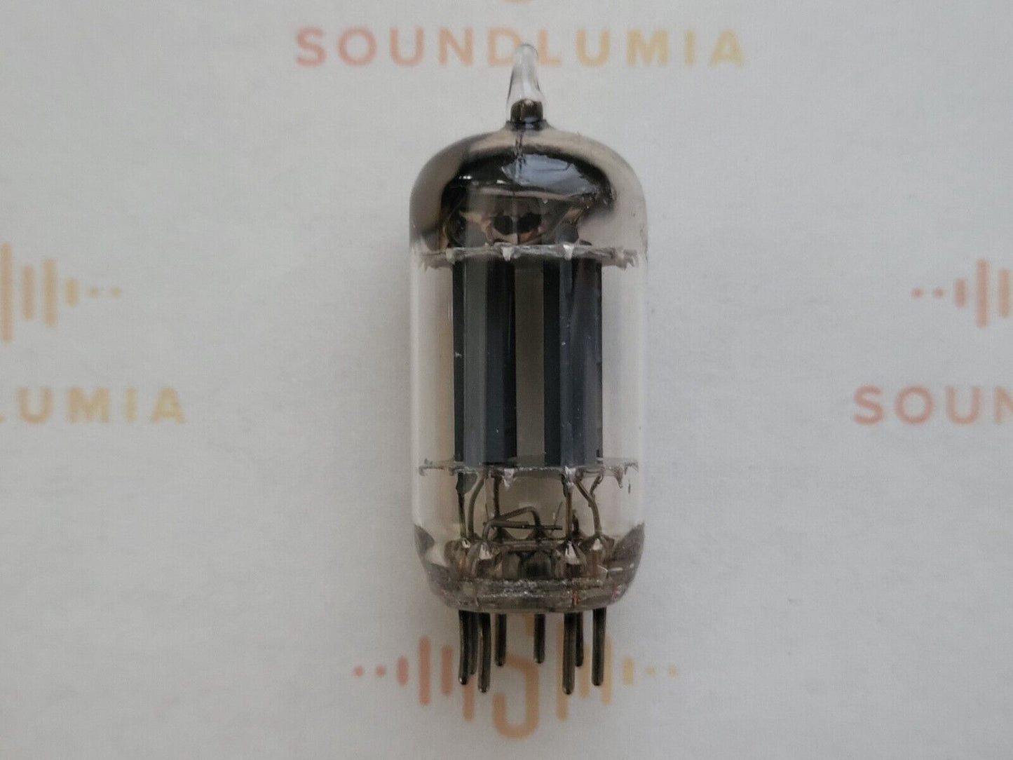 Philips 12AU7 ECC82 Lange Platten Quadrat Getter in Originalverpackung - Holland 1952 K6A