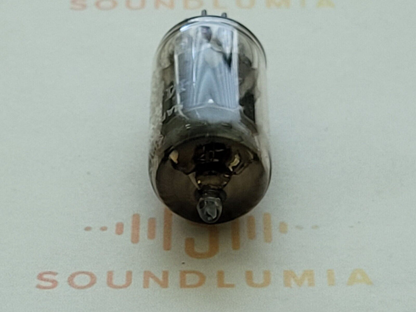 1x Mullard B329 (ECC82+) Lange Platten - Marconiphone Label BVA - Blackburn '58 K61