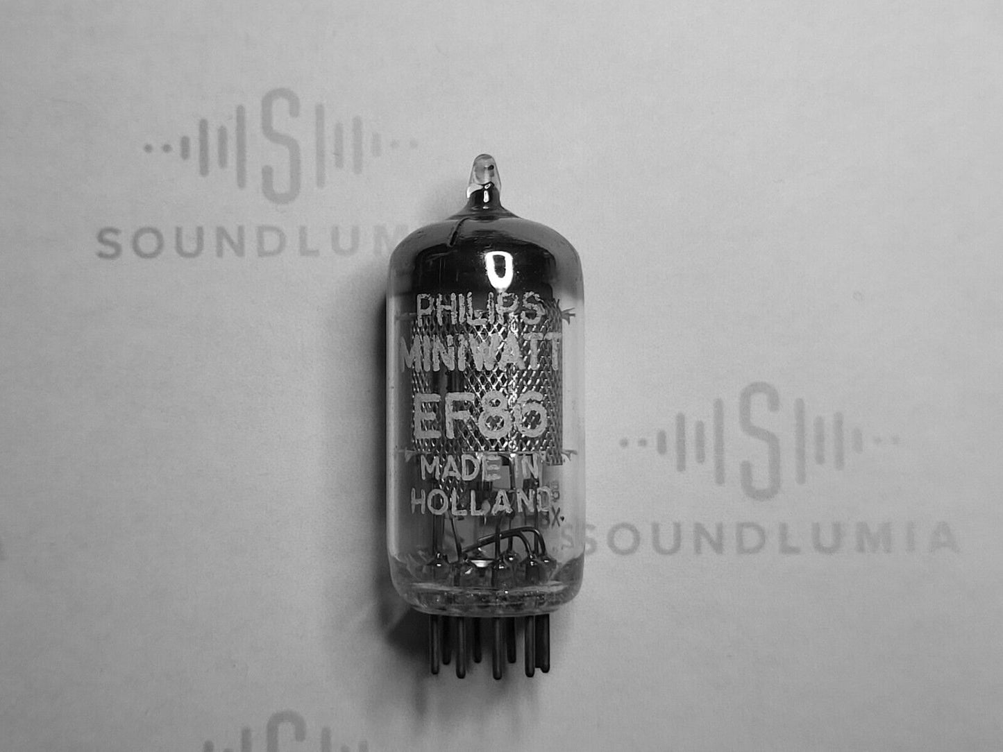 1x Philips EF86 6267 D-Getter Mesh Plates - Sittard, NL 1958 BY2 - Fast NOS
