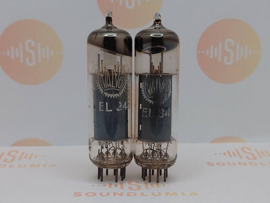 Valvo EL84 6BQ5 Matched Pair - Hamburg '60/'61 rX3 - Stark