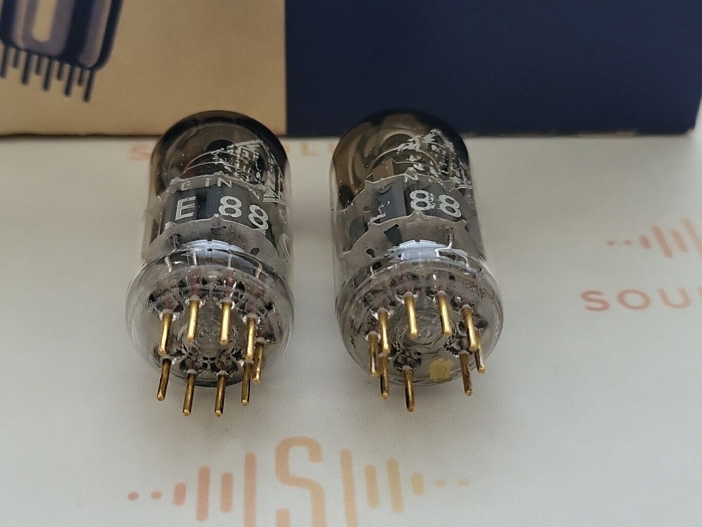 Telefunken E88CC 6922 ◇ Bottom