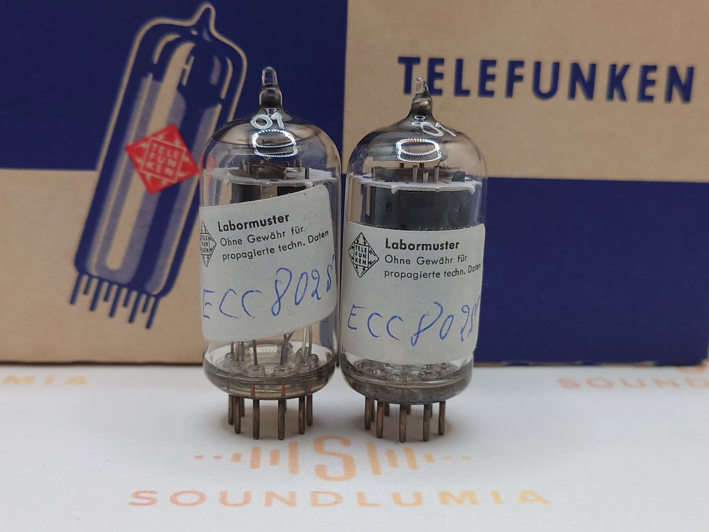 Telefunken ECC802S 6189 ◇ Unten