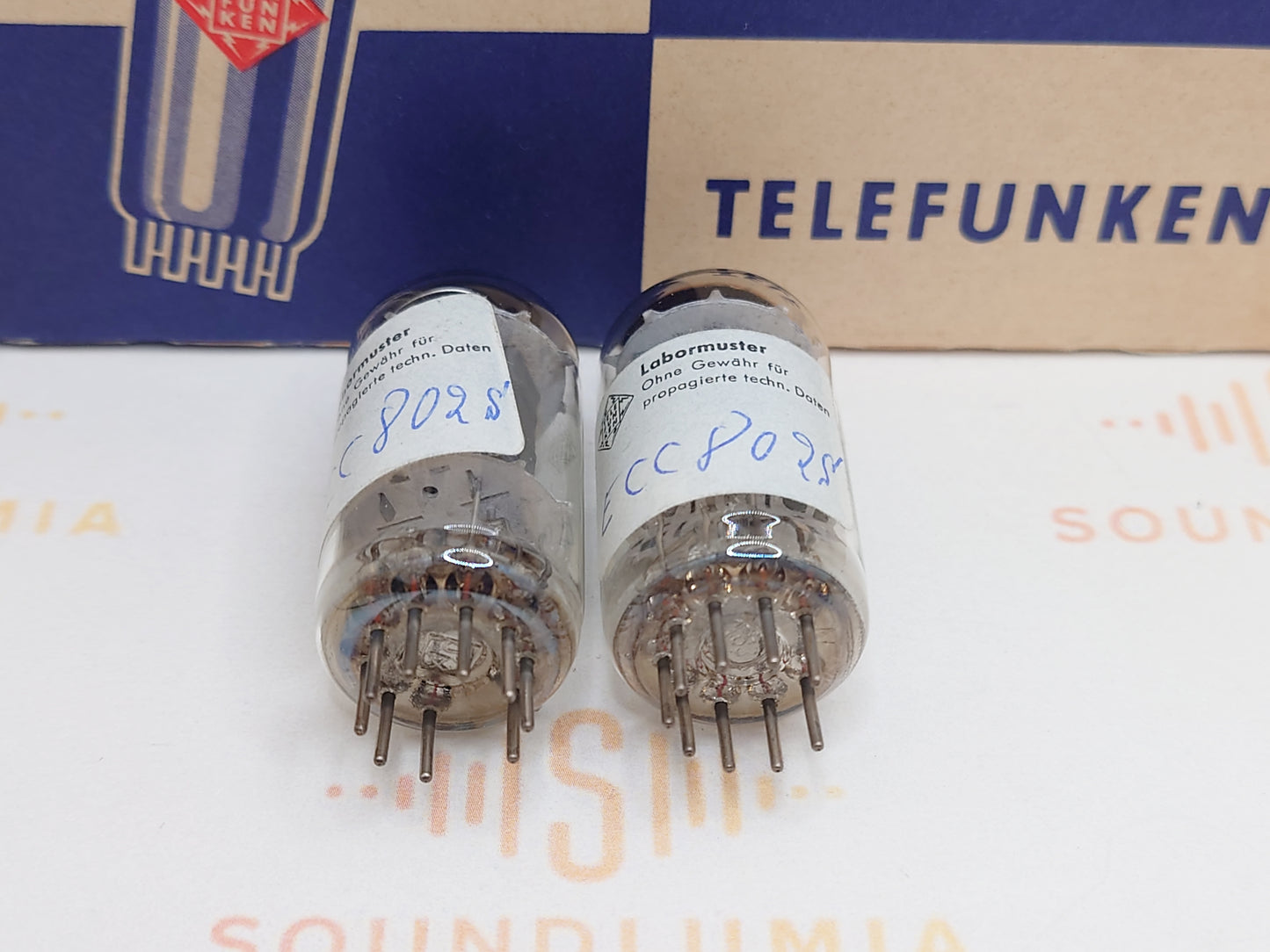 Telefunken ECC802S 6189 ◇ Unten