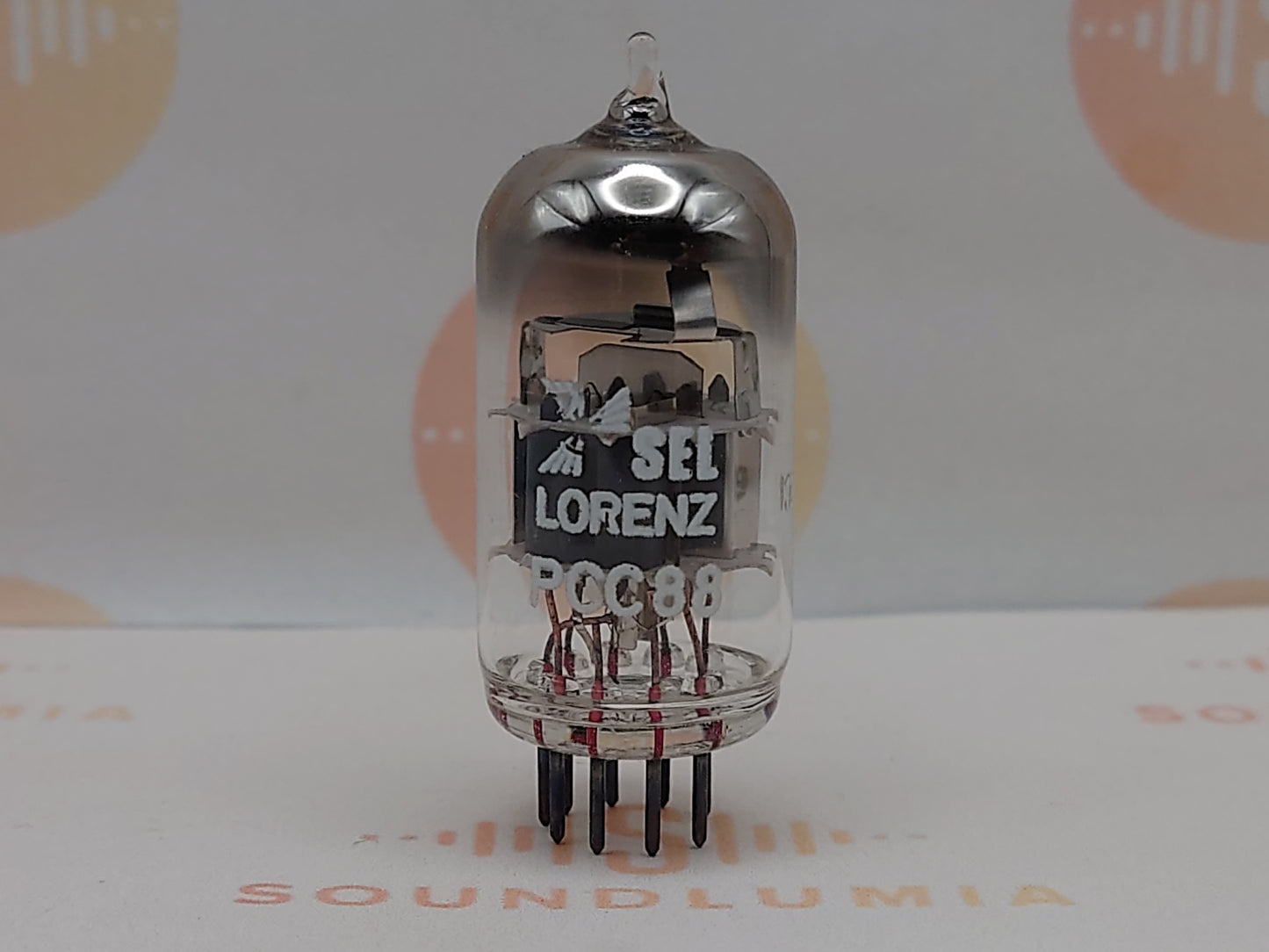 SEL Lorenz PCC88 7DJ8 vintage vacuum tubes O-getter matched pair Germany