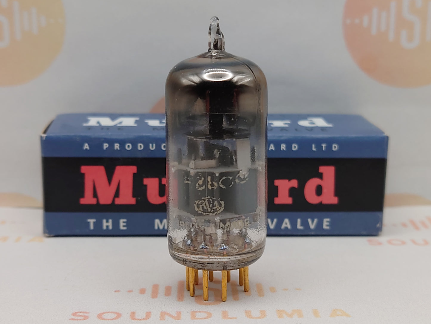 Mullard CV2492 E88CC O-getter - Mitcham