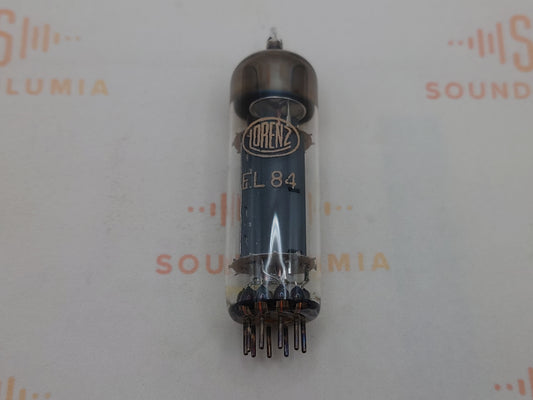 1x Lorenz EL84 6BQ5 - Round White Logo - Stuttgart 1950s