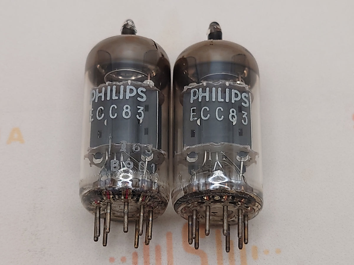 Mullard ECC83 12AX7 vacuum tube with O-Getter and Short Plates, image 54