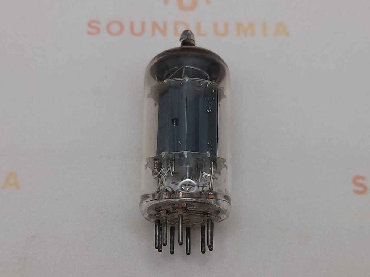 Mullard ECC82 12AU7 vacuum tube with O-Getter and Long Plates, image 3