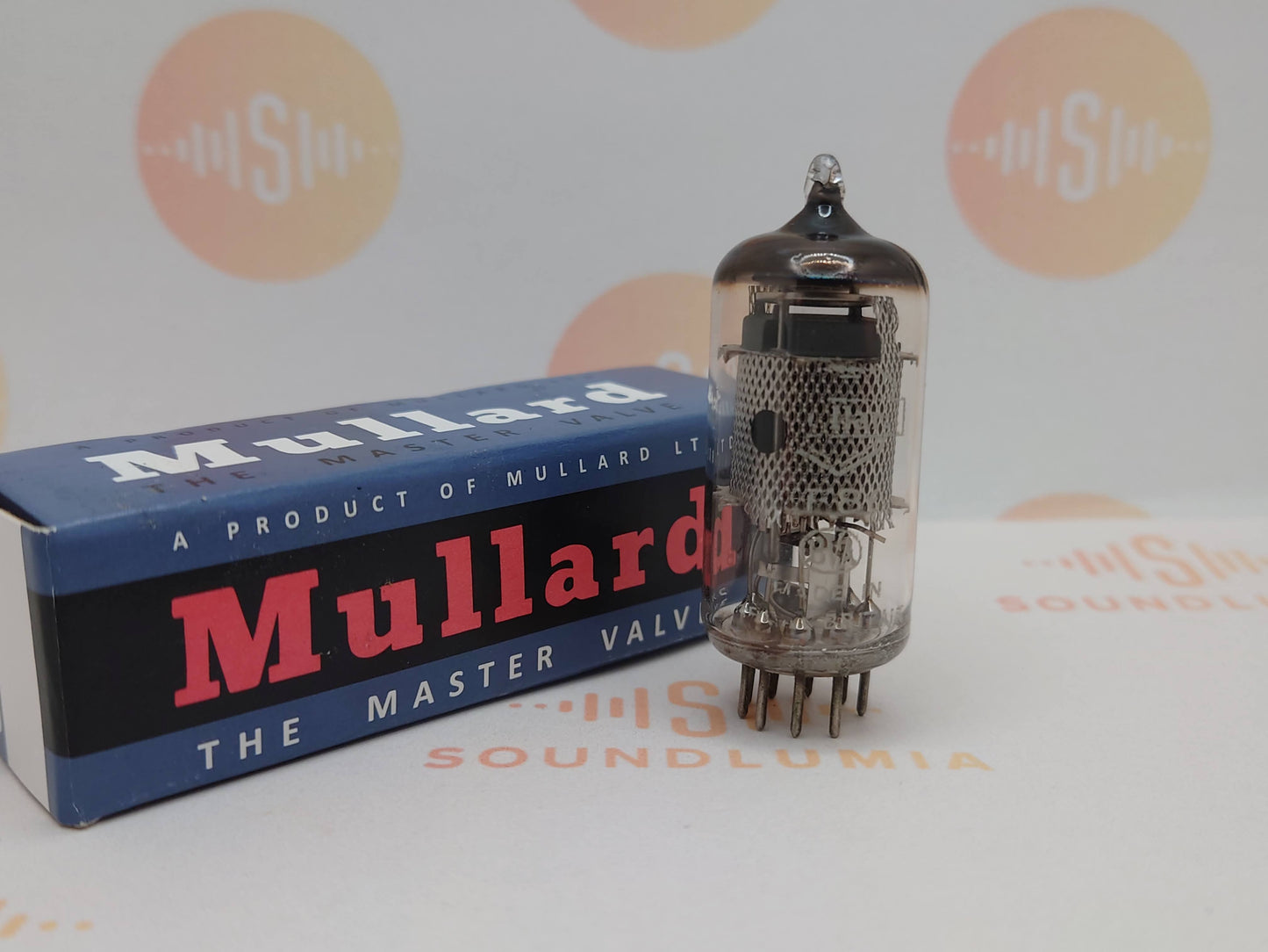 Mullard EF86 Short Mesh Plates O-getter - Blackburn
