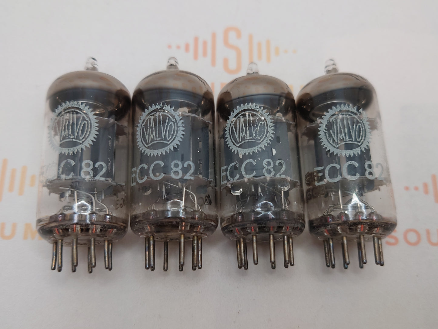 Valvo ECC82 12AU7 O-Getter Short plates Heerlen, NL