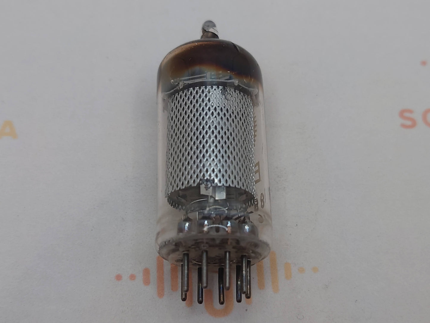 Mullard EF86 Long Mesh Plates Square Getter 9r1