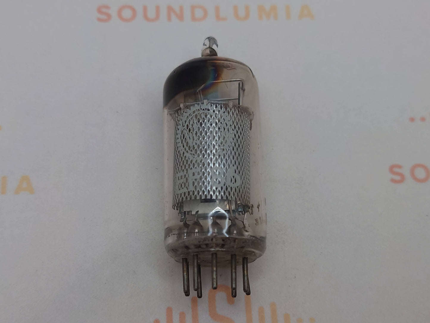 Mullard EF86 Long Mesh Plates Square Getter 9r1