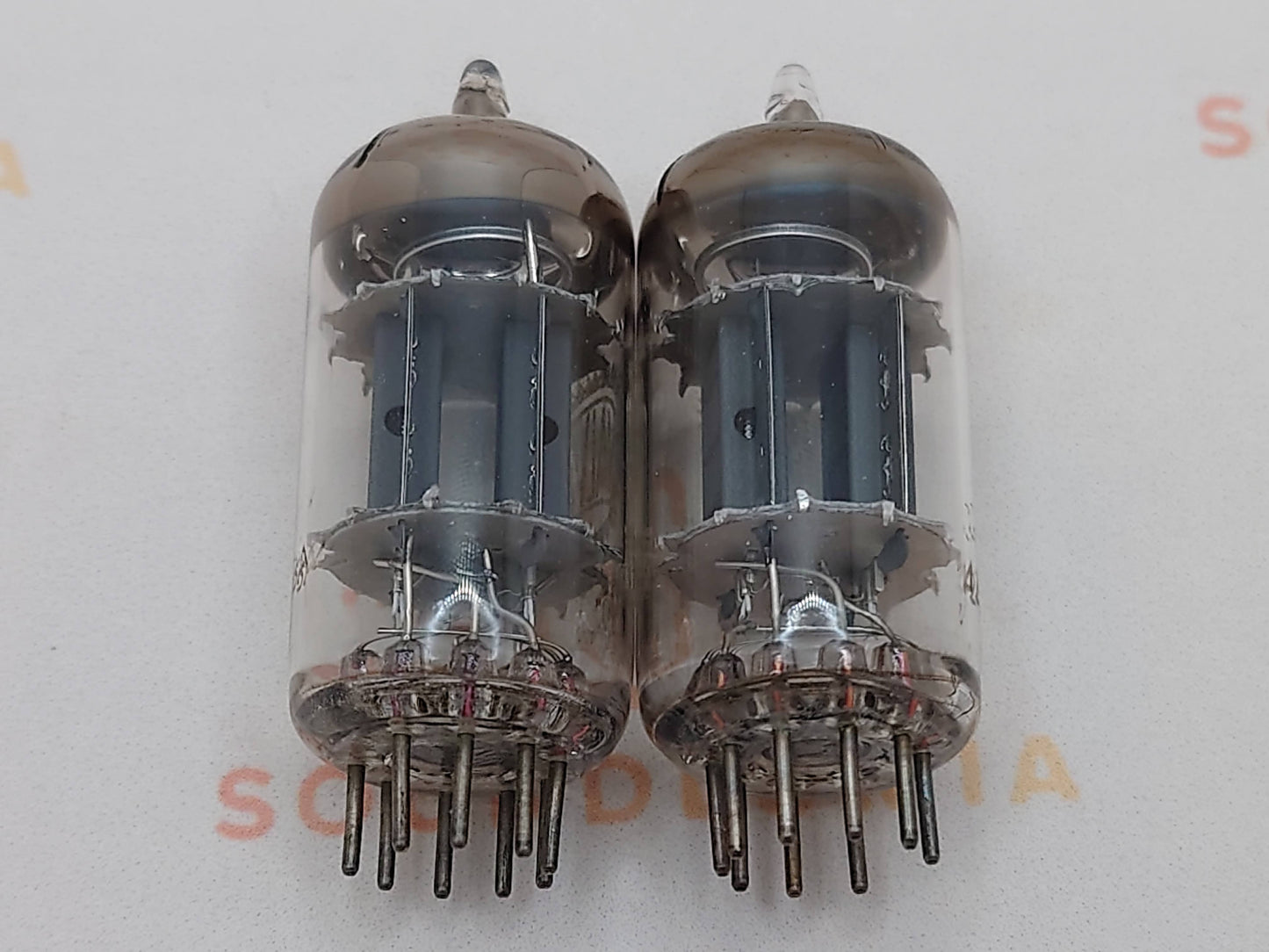 Valvo ECC82 12AU7 O-Getter Short plates Heerlen, NL