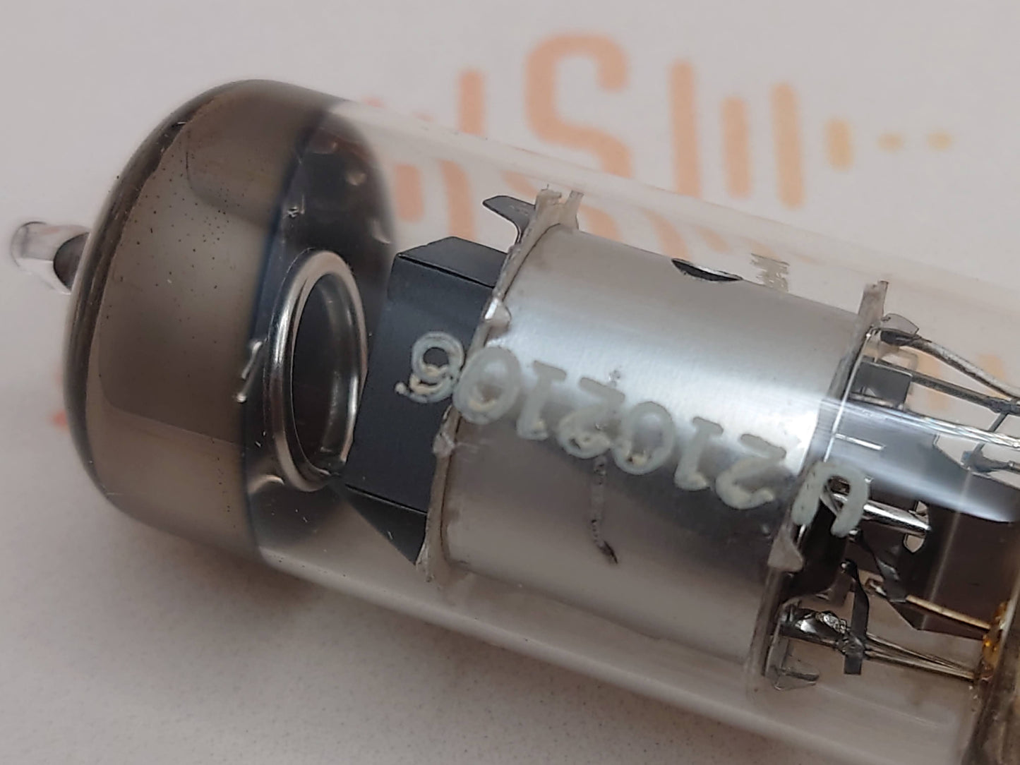 Telefunken EF804 Silver Plates O-getter Diamond Bottom - Ulm