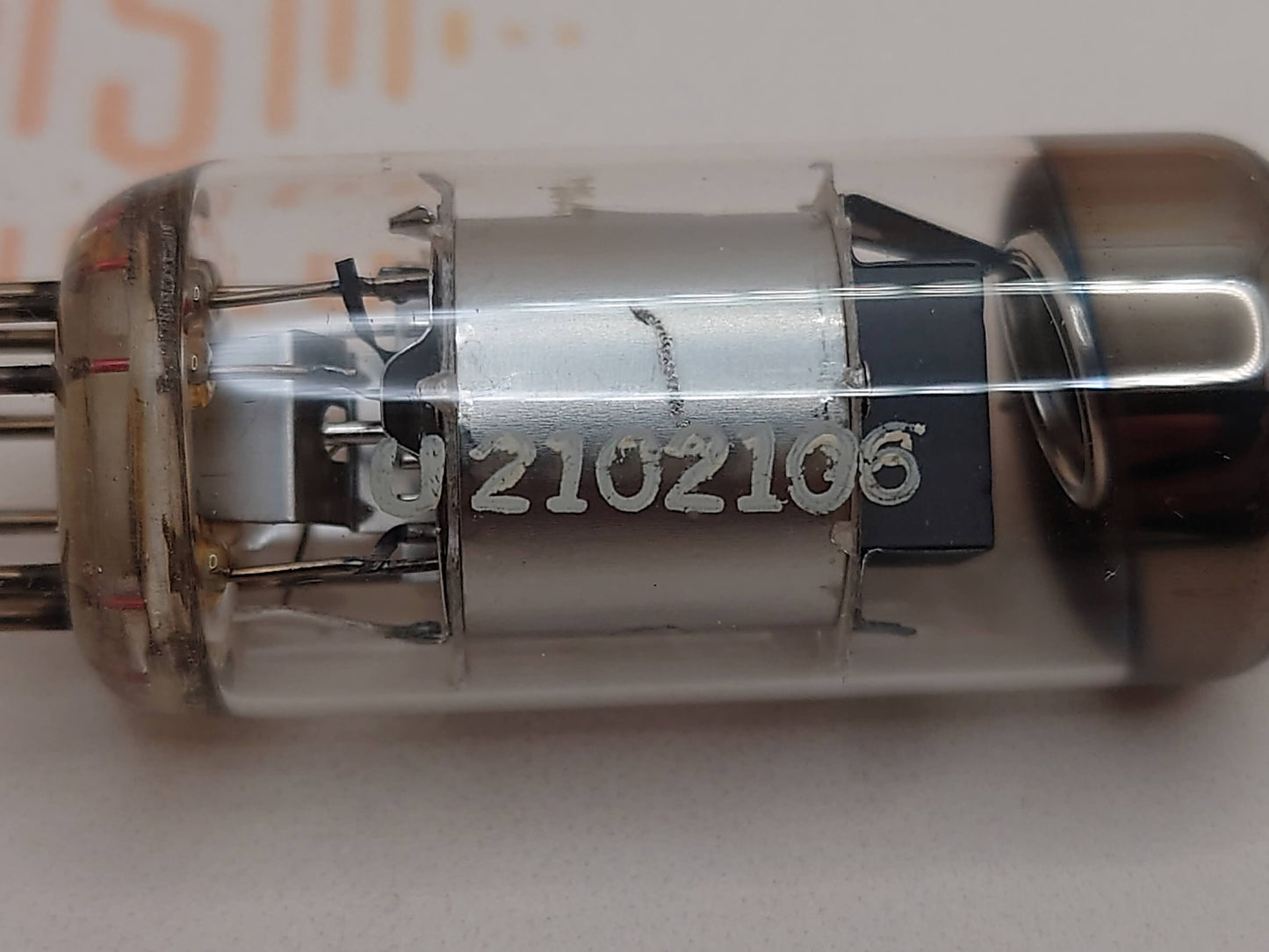 Telefunken EF804 Silver Plates O-getter Diamond Bottom - Ulm