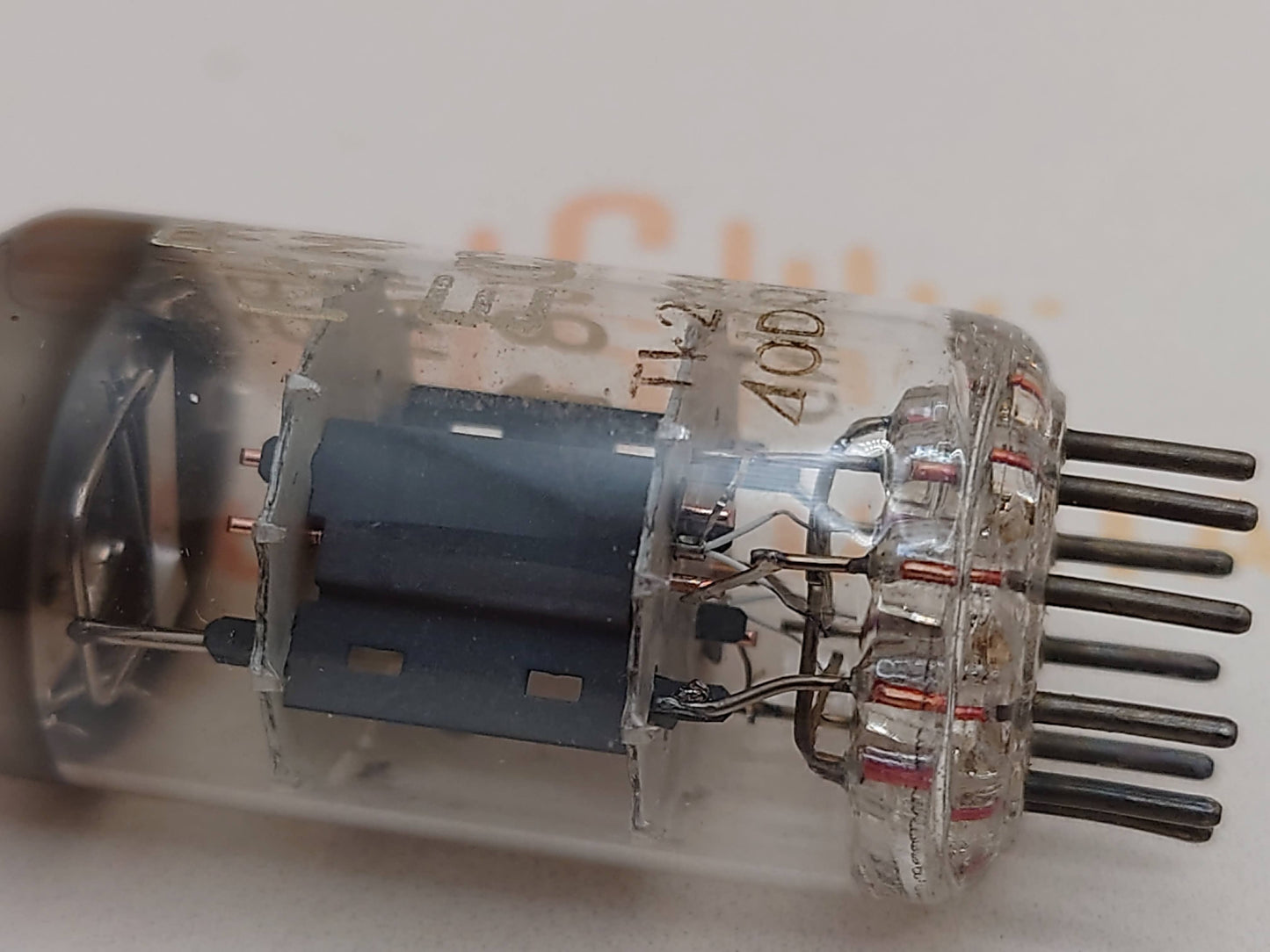Philips ECC81 12AT7 Folien-D-Getter