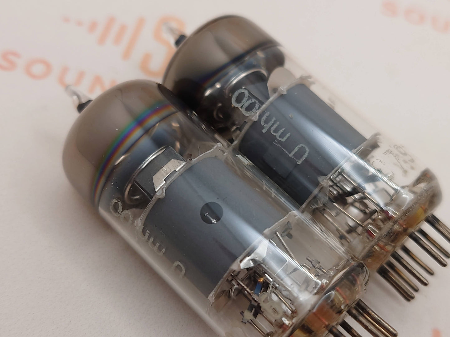 2x Telefunken EF804S O-Getter - ◇ Unten - Ulm 1963 - NOS+