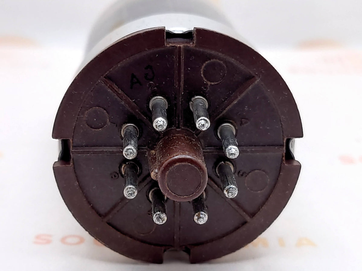 Philips 6080 DD Getter Triple Mica Metal Base - Holland