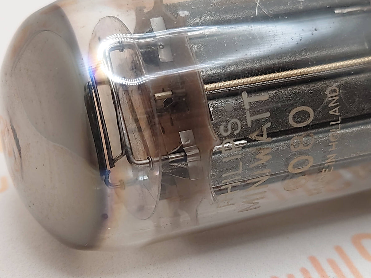 Philips 6080 DD Getter Triple Mica Metal Base - Holland