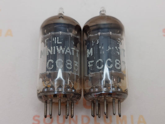Philips ECC83 12AX7 vacuum tube with D-Foil Getter and Long Plates, image 22