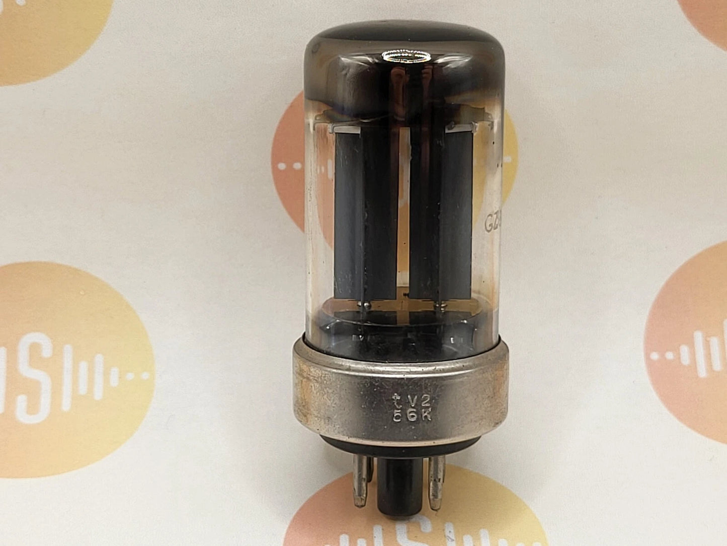 Philips GZ34 5AR4 Metal Base DD Getter - Eindhoven