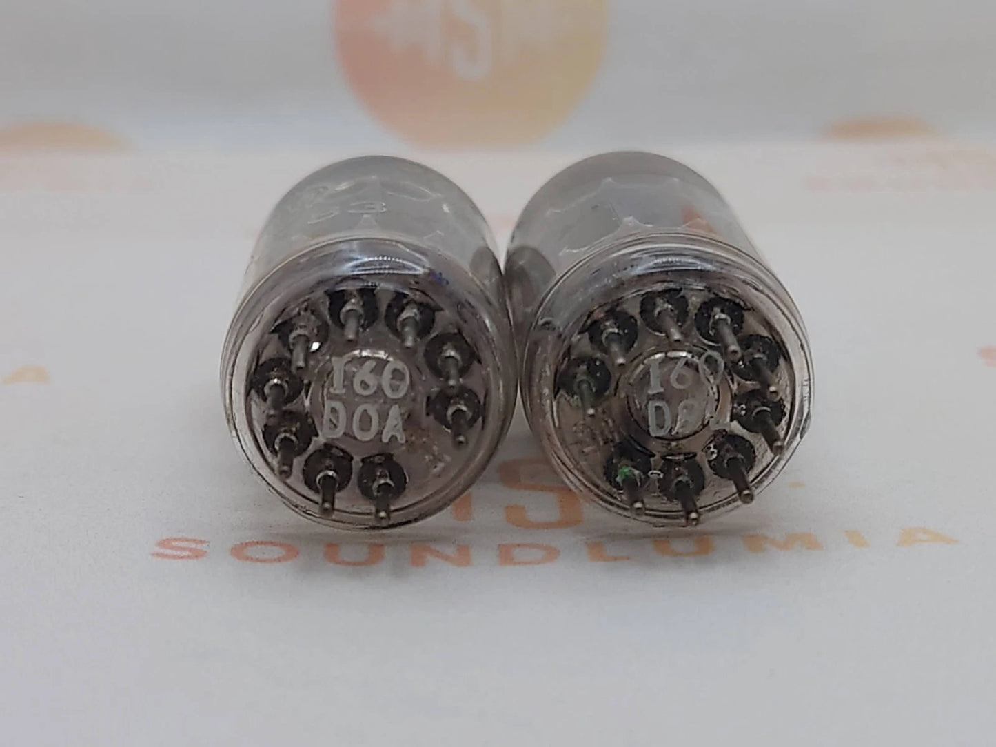 Valvo ECC83 12AX7 Short Plates Angled Getter