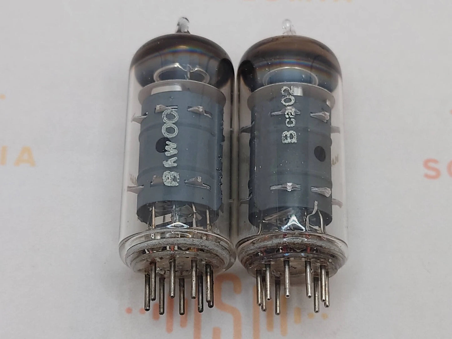 Telefunken EF804 Gray Plates O-getter ◇ Bottom - Berlin