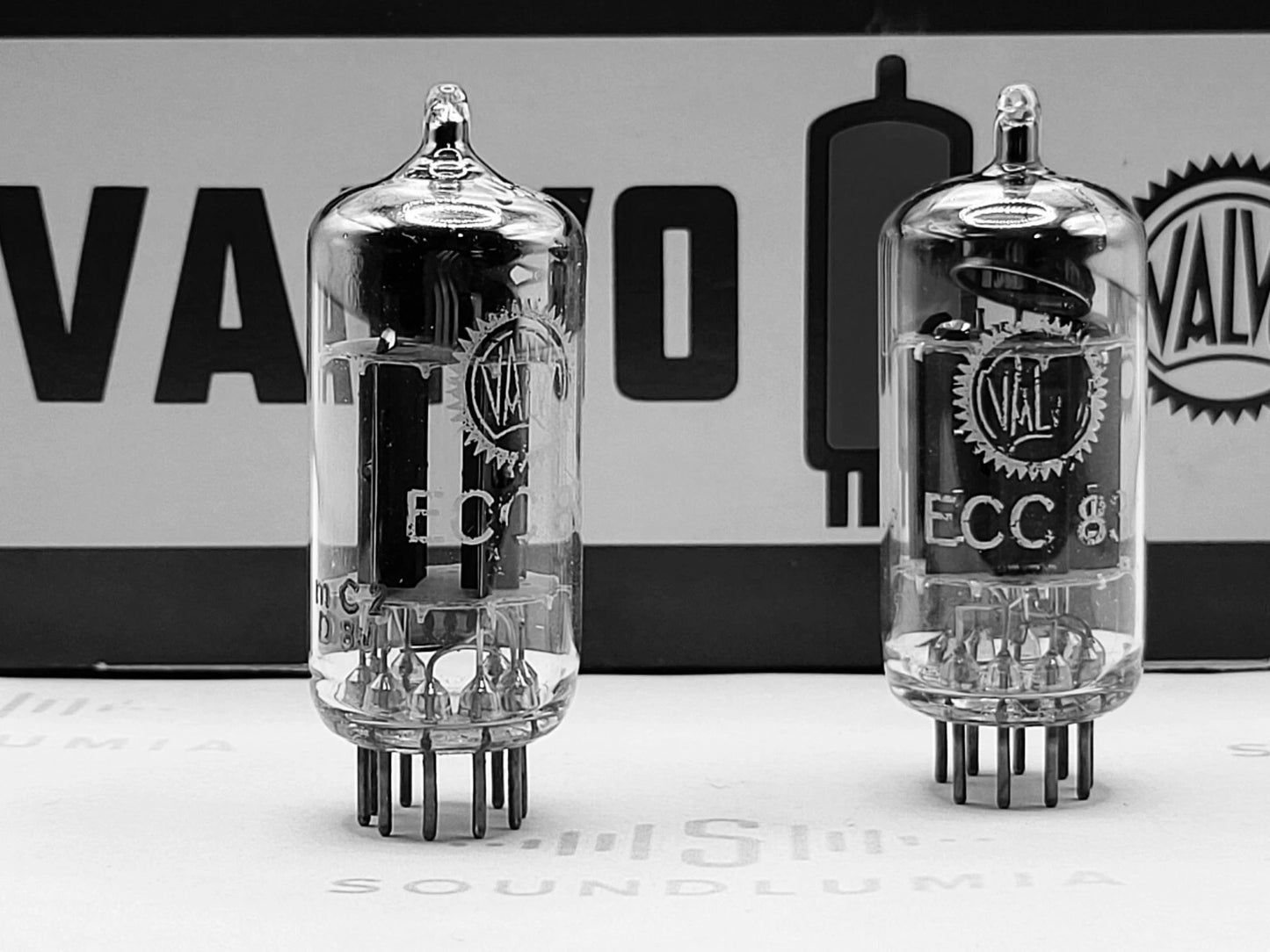 Valvo ECC83 12AX7 Long Plates 30° O-getter mC2 - Hamburg