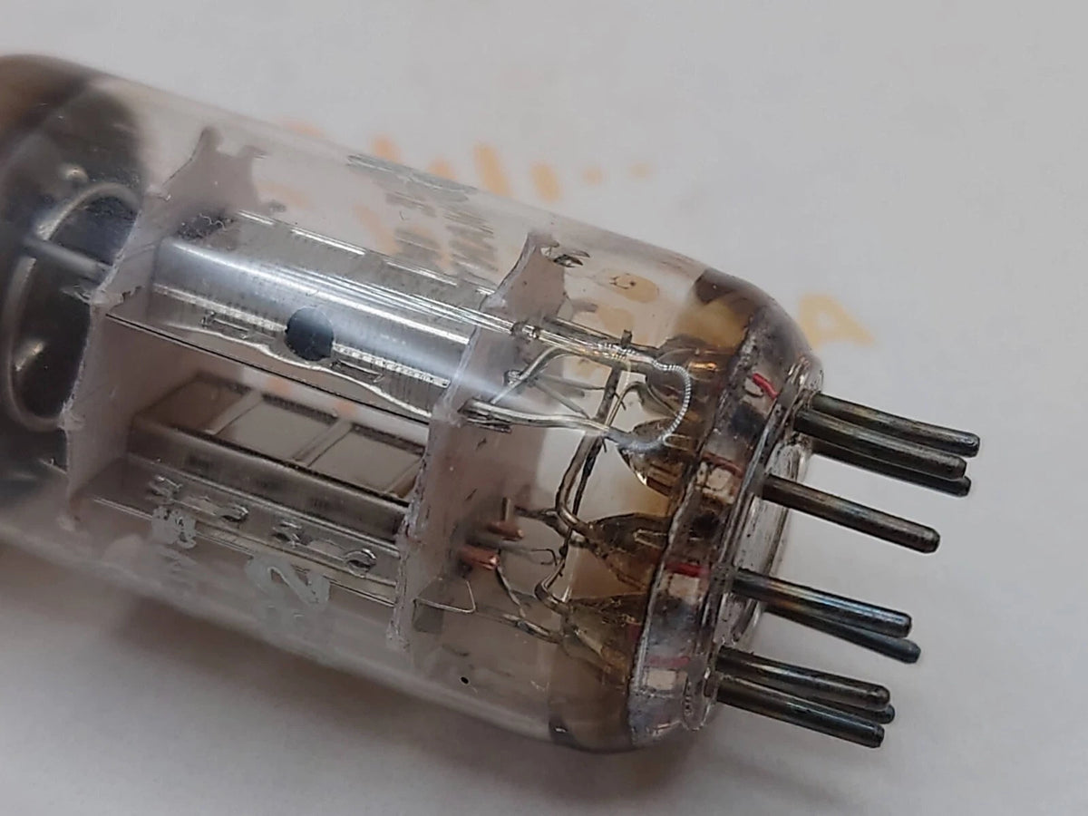 Siemens ECC82 12AU7 vacuum tube with O-Getter, image 12