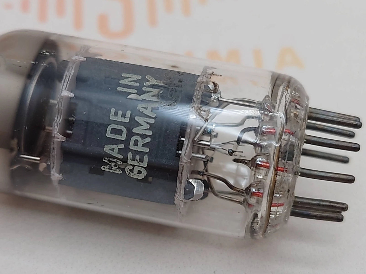 1x Philips SQ E82CC = 6189 (ECC82+) Kurze Platten - Heerlen, NL '65 - NOS