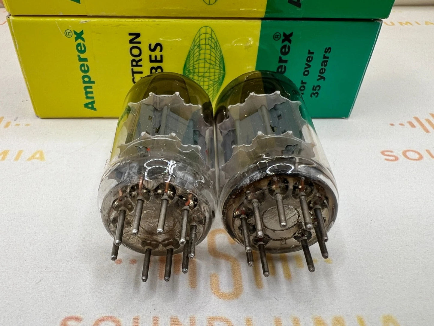 Amperex ECC83 12AX7 Short Plates O-Getter - Holland