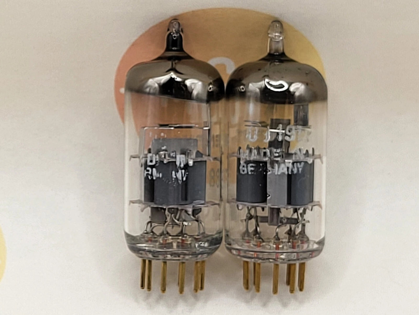 Siemens E88CC 6922 Silver Shields - Germany