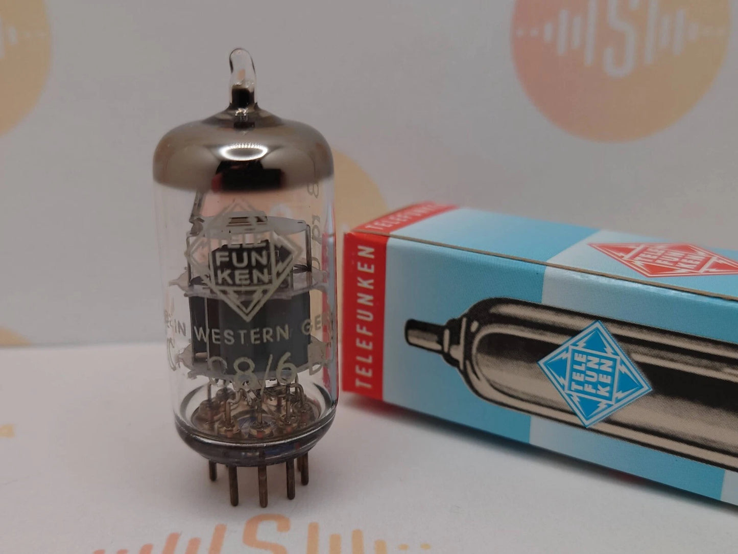 Telefunken ECC88 6DJ8 Diamond Bottom - Berlin