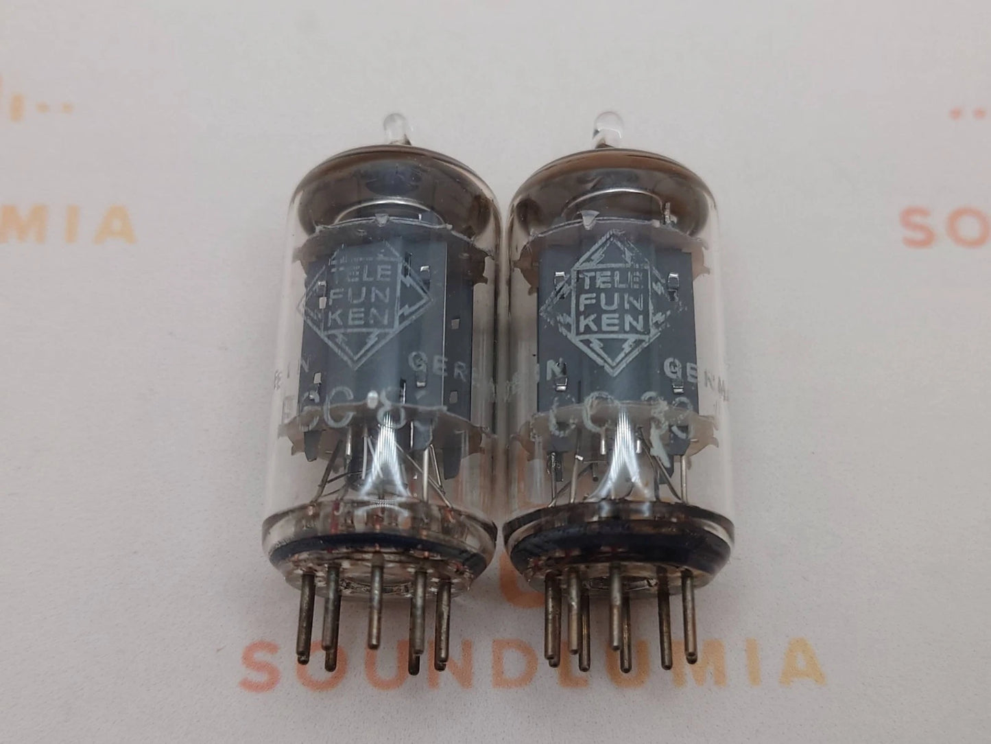Telefunken ECC83 12AX7 Glatte Platten