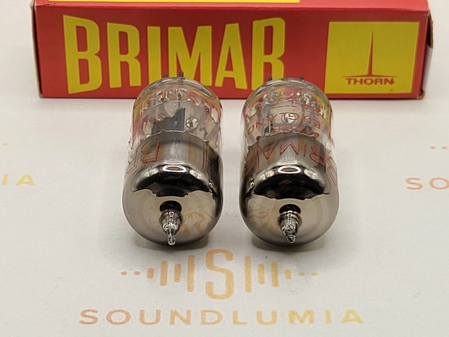Brimar ECC81 Black Plates Square Getter - Rochester