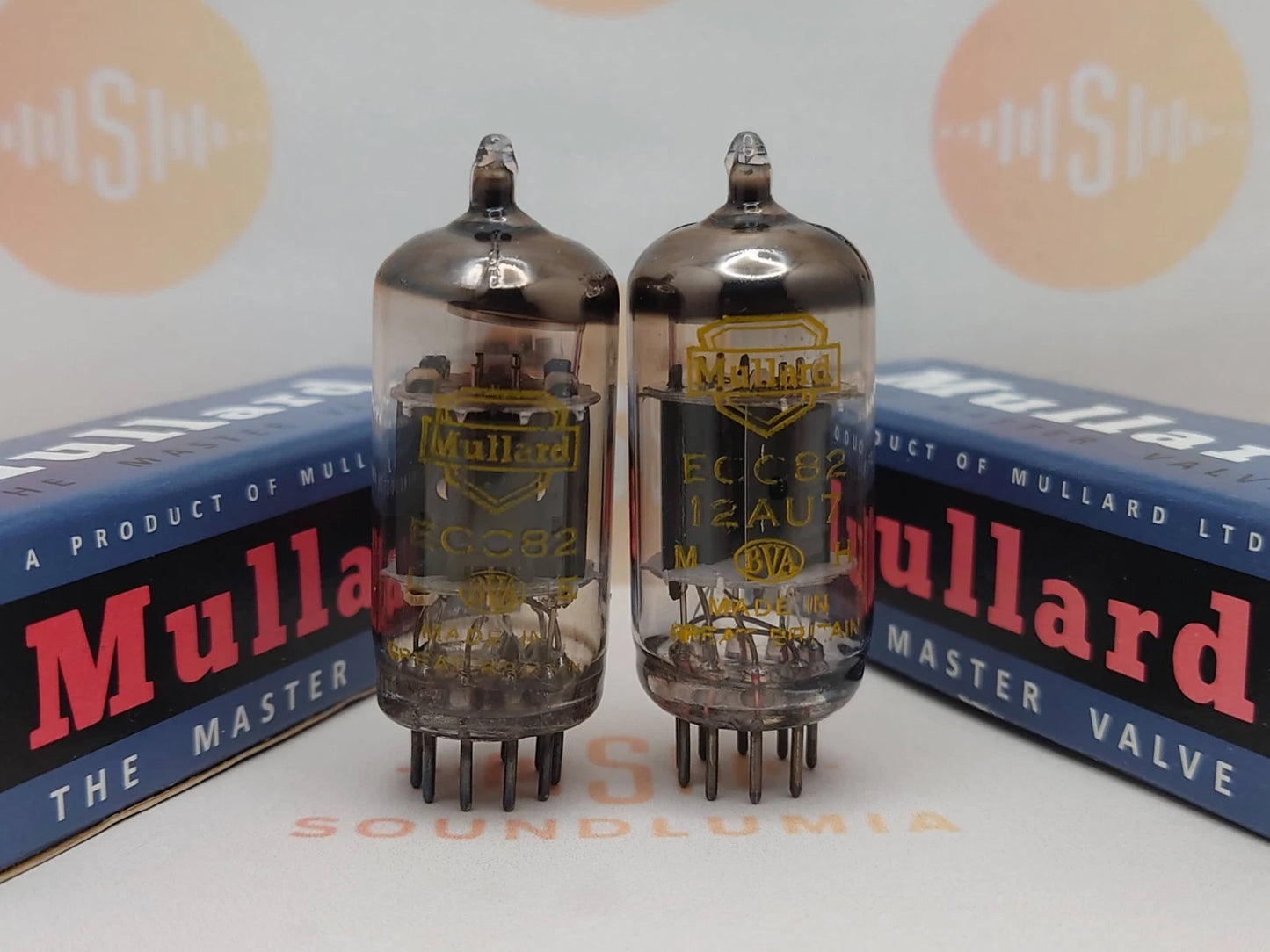 Mullard ECC82 12AU7 Short Plates Blackburn