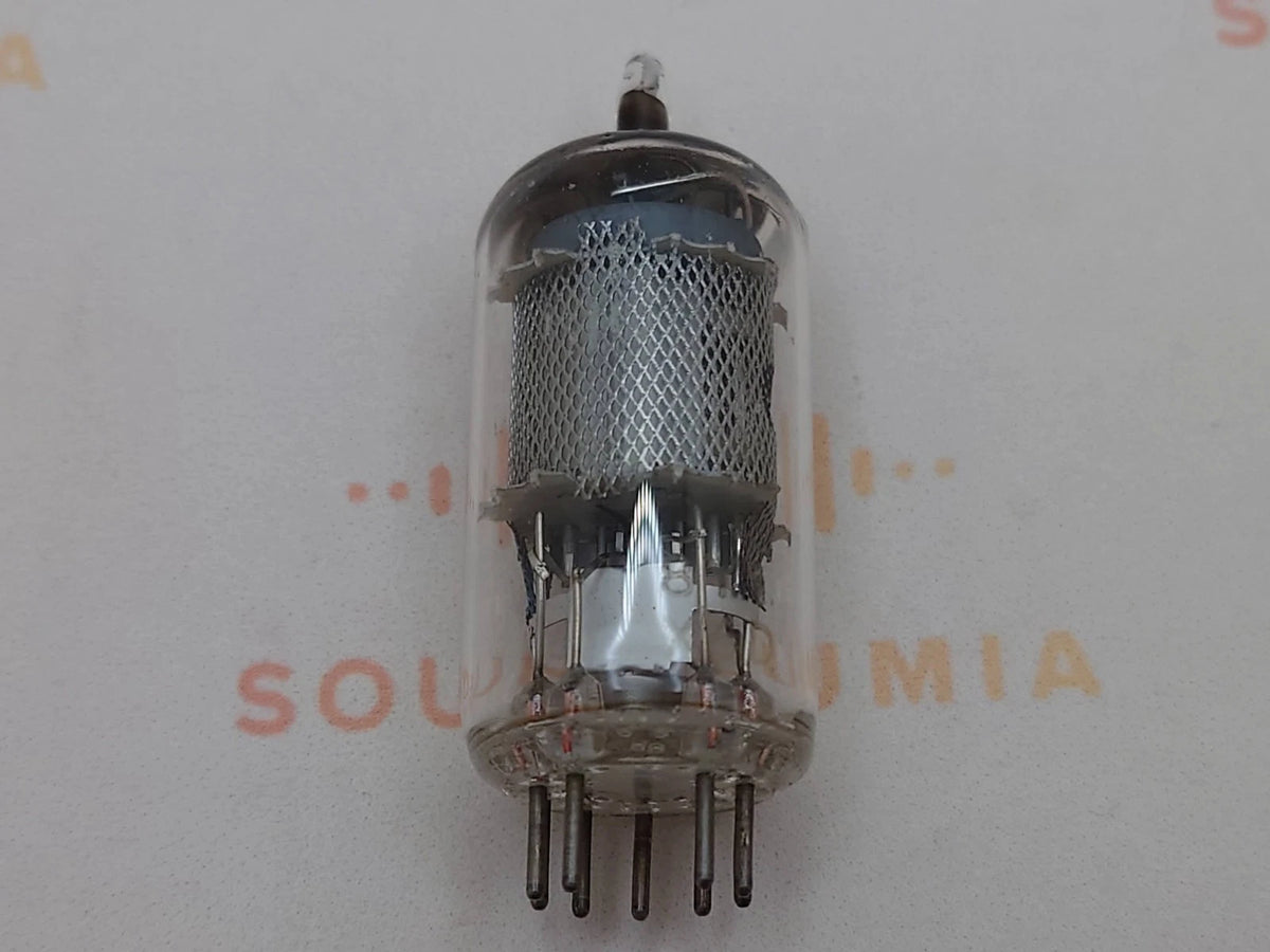 1x Philips EF86 Maschenplatten Quadratischer Getter - Sittard, NL 1956 8Y2 - Tests NOS+