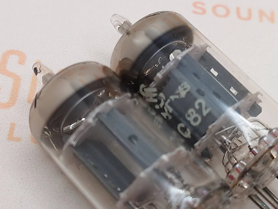 1x Philips SQ E82CC = 6189 (ECC82+) Kurze Platten - Heerlen, NL '65 - NOS