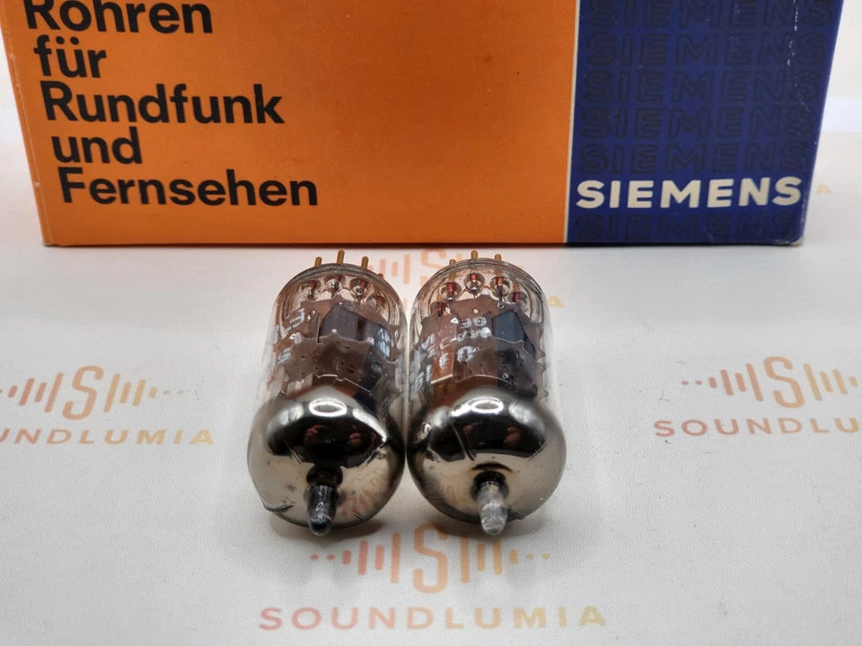 Siemens E88CC 6922 Silver Shields - Germany