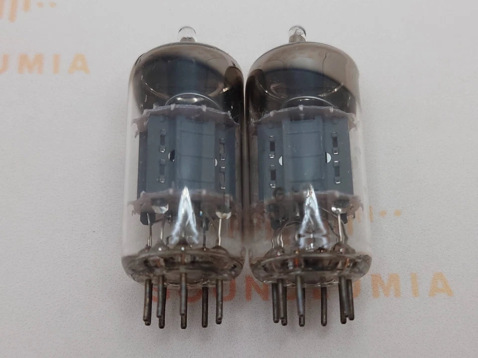 Valvo Hamburg ECC82 Short Plates 30° O-Getter